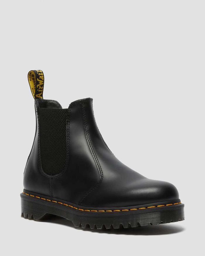 Dr Martens Chelsea Boots Herre Svart 2976 Bex Smooth Læder 1293XGHSF